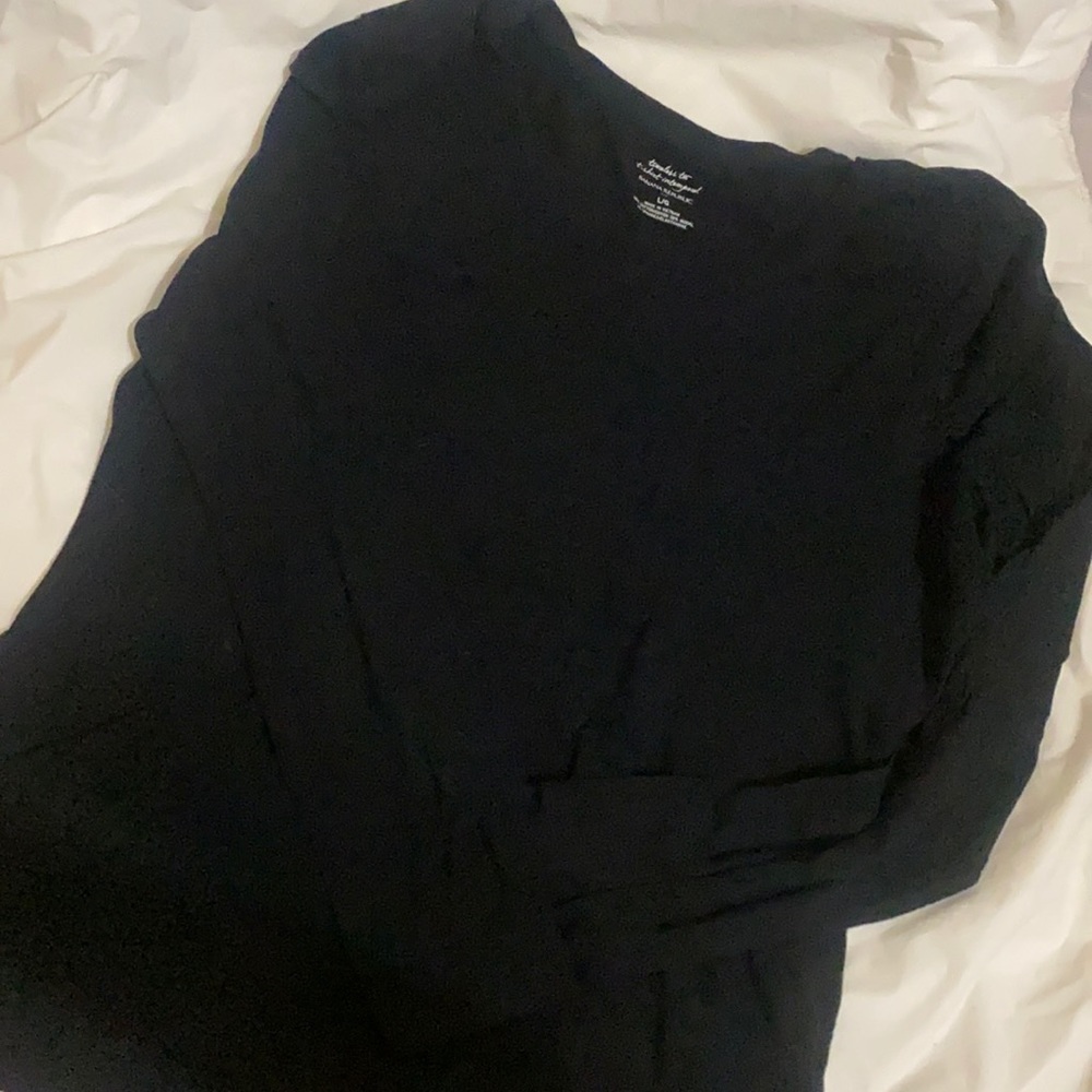 Black long sleeve shirt